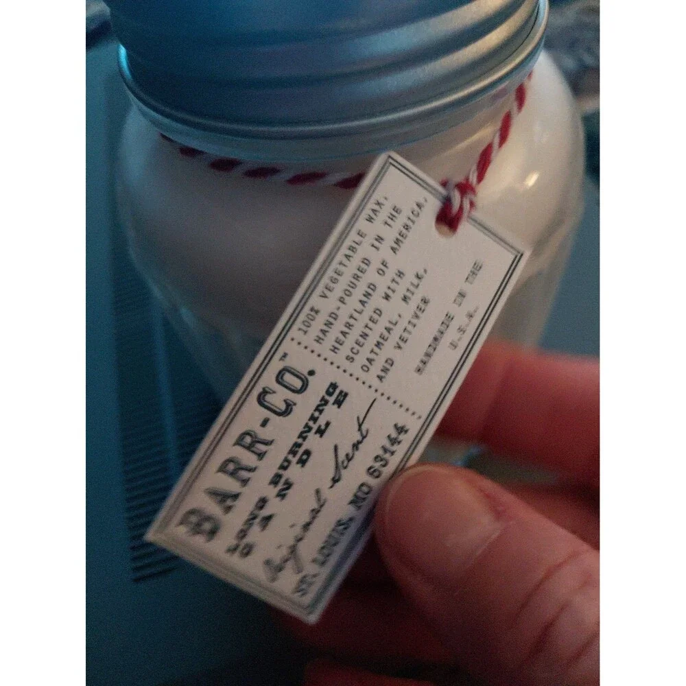 Pottery Barn Barr Co Original Scent Apothecary Jar Single Wick Candle 20 Oz